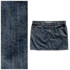 GAP Women's Blue Denim Jean Skirt Size 8